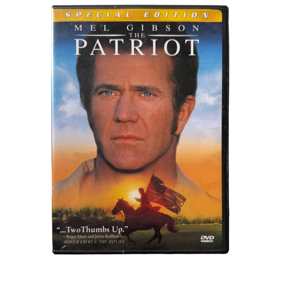 EUC DVD Mel Gibson in “The Patriot.”